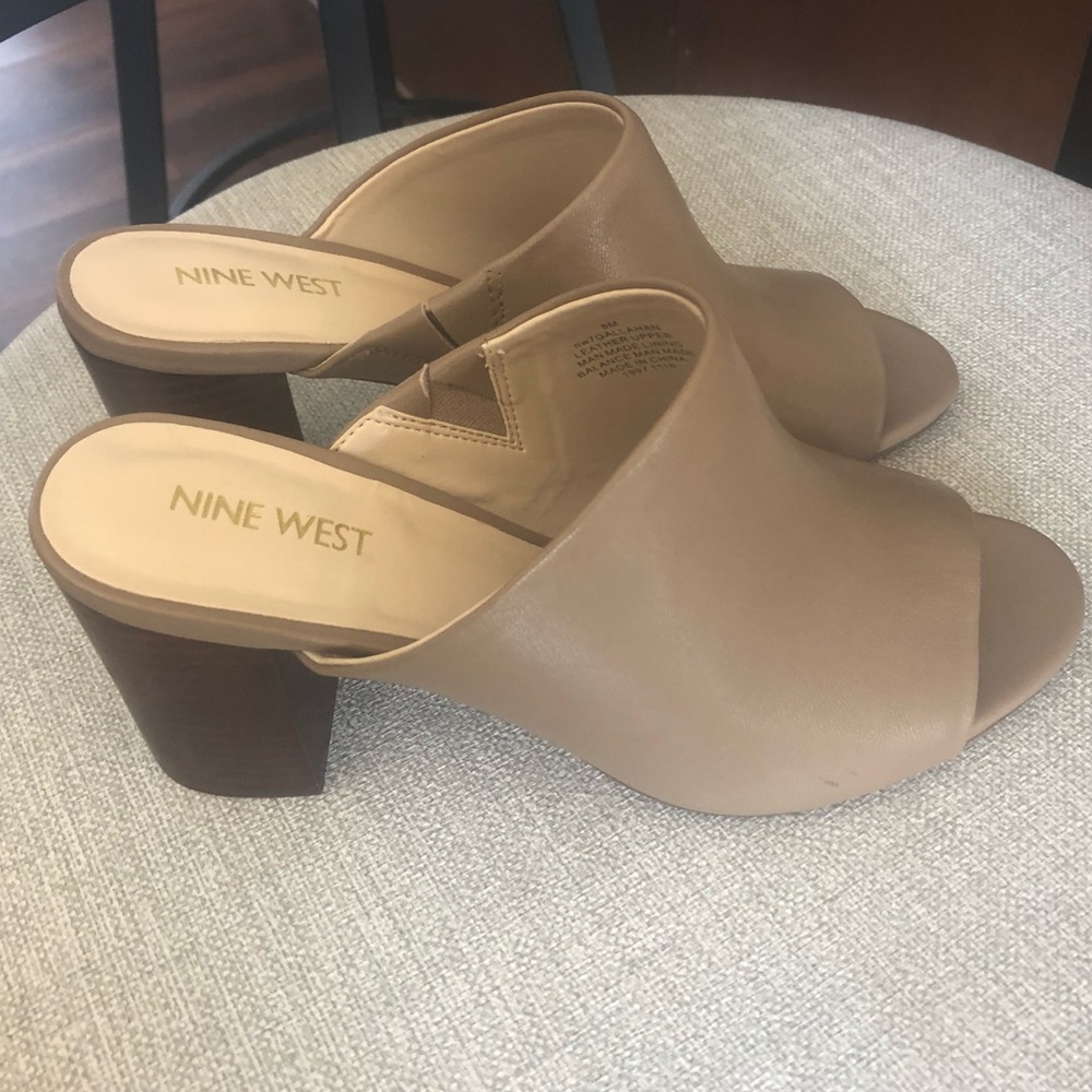 Nine West Beige Heels
